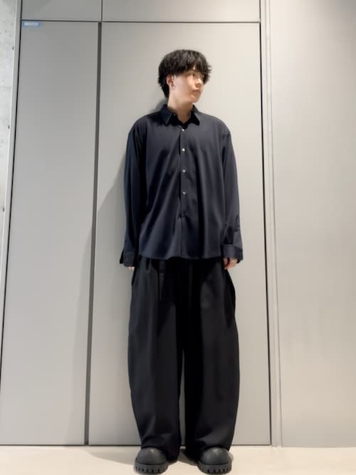 パンツ KHOKI 24ss 3D CUT PANTS コッキ KHOKI 3D cutting sweat pants （Black） -FASCINATE