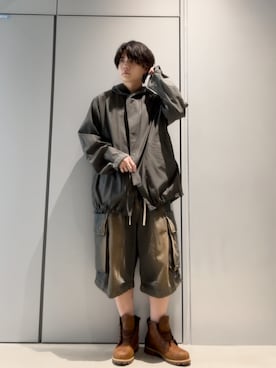 「アイテム（マウンテンパーカー）」を使った、こたんごig:kotango0824さん（メンズ・173cm）の秋コーディネート