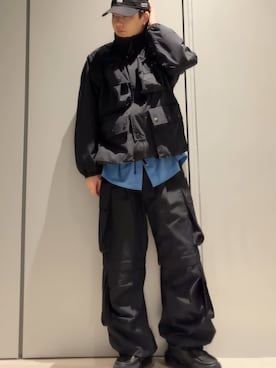 「YOKE（ヨーク）のアイテム」を使った、こたんごig:kotango0824さん（メンズ・173cm）の冬コーディネート