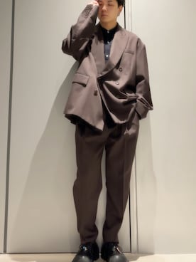 「stein（シュタイン）のアイテム」を使った、こたんごig:kotango0824さん（メンズ・173cm）の冬コーディネート