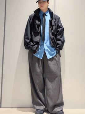 「YOKE（ヨーク）のアイテム」を使った、こたんごig:kotango0824さん（メンズ・173cm）の冬コーディネート