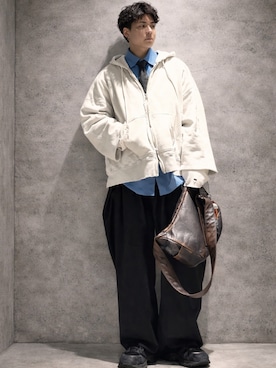 「KHOKI（コッキ）のアイテム」を使った、こたんごig:kotango0824さん（メンズ・173cm）の春コーディネート