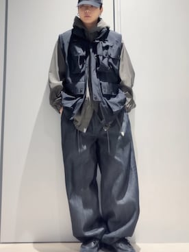 「YOKE（ヨーク）のアイテム」を使った、こたんごig:kotango0824さん（メンズ・173cm）の冬コーディネート