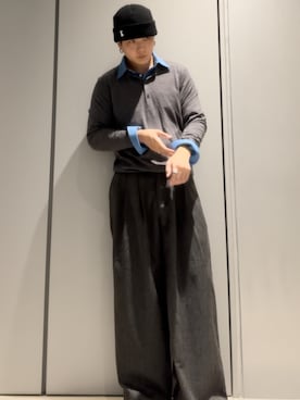 「アイテム（トップス）」を使った、こたんごig:kotango0824さん（メンズ・173cm）の秋コーディネート