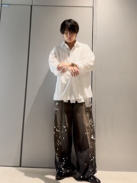 こたんごig:kotango0824さん（骨格ナチュラル・メンズ・173cm）の夏コーディネート