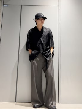 「アイテム（スラックス）」を使った、こたんごig:kotango0824さん（メンズ・173cm）の夏コーディネート