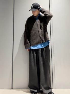 「アイテム（帽子）」を使った、こたんごig:kotango0824さん（メンズ・173cm）の秋コーディネート