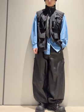 「YOKE（ヨーク）のアイテム」を使った、こたんごig:kotango0824さん（メンズ・173cm）の冬コーディネート