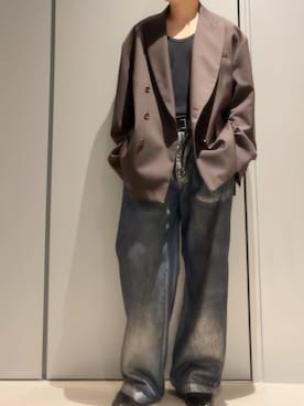 「アイテム（パンツ）」を使った、こたんごig:kotango0824さん（メンズ・173cm）の秋コーディネート