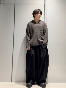 「アイテム（カーディガン/ボレロ）」を使った、こたんごig:kotango0824さん（メンズ・173cm）の秋コーディネート