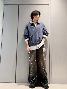 「アイテム（ポロシャツ）」を使った、こたんごig:kotango0824さん（メンズ・173cm）の秋コーディネート