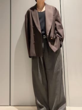 「アイテム（タンクトップ）」を使った、こたんごig:kotango0824さん（メンズ・173cm）の秋コーディネート