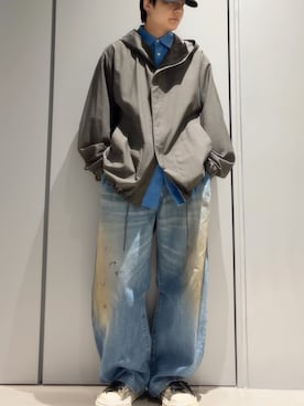 「アイテム（マウンテンパーカー）」を使った、こたんごig:kotango0824さん（メンズ・173cm）の冬コーディネート