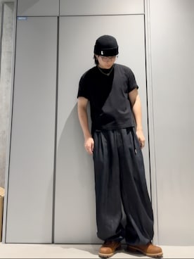 「アイテム（ニットキャップ/ビーニー）」を使った、こたんごig:kotango0824さん（メンズ・173cm）の夏コーディネート