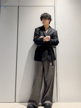 「アイテム（ローファー）」を使った、こたんごig:kotango0824さん（メンズ・173cm）の夏コーディネート