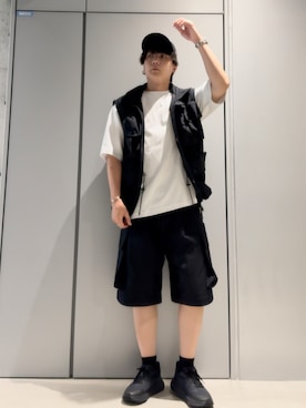 「ユニクロ」｜「アイテム（ブルゾン）」を使った、こたんごig:kotango0824さん（メンズ・173cm）の夏コーディネート