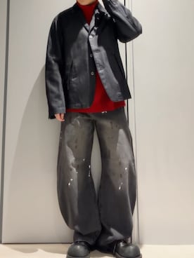 こたんごig:kotango0824さん（骨格ナチュラル・メンズ・173cm）の冬コーディネート