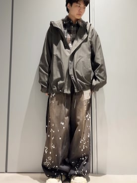 「MIHARAYASUHIRO（ミハラヤスヒロ）のアイテム」を使った、こたんごig:kotango0824さん（メンズ・173cm）の冬コーディネート