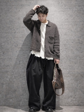 「KHOKI（コッキ）のアイテム」を使った、こたんごig:kotango0824さん（メンズ・173cm）の春コーディネート