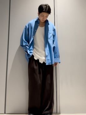 「アイテム（ローファー）」を使った、こたんごig:kotango0824さん（メンズ・173cm）の秋コーディネート