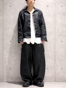 「Levi's（リーバイス）のアイテム（ジャケット/アウター）」を使った、こたんごig:kotango0824さん（メンズ・173cm）の春コーディネート