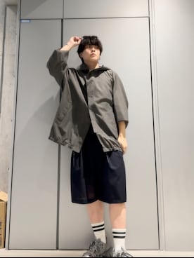 「アイテム（マウンテンパーカー）」を使った、こたんごig:kotango0824さん（メンズ・173cm）の夏コーディネート