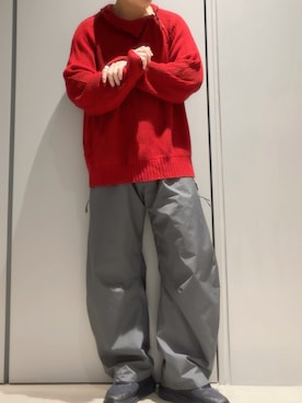 「アイテム（ニット/セーター）」を使った、こたんごig:kotango0824さん（メンズ・173cm）の秋コーディネート