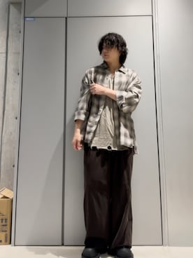 「アイテム（シャツ/ブラウス）」を使った、こたんごig:kotango0824さん（メンズ・173cm）の夏コーディネート