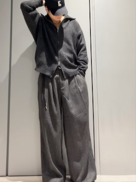 「アイテム（スラックス）」を使った、こたんごig:kotango0824さん（メンズ・173cm）の秋コーディネート