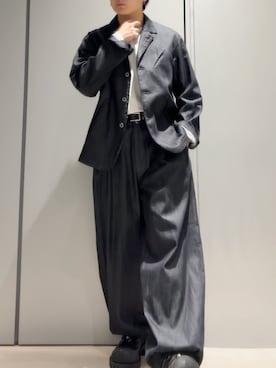 「アイテム（デニムジャケット）」を使った、こたんごig:kotango0824さん（メンズ・173cm）の冬コーディネート