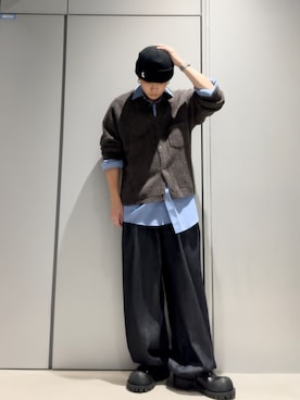 「アイテム（ニットキャップ/ビーニー）」を使った、こたんごig:kotango0824さん（メンズ・173cm）の夏コーディネート