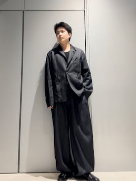 「アイテム（ドレスシューズ）」を使った、こたんごig:kotango0824さん（メンズ・173cm）の秋コーディネート