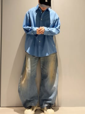 「アイテム（シャツ/ブラウス）」を使った、こたんごig:kotango0824さん（メンズ・173cm）の秋コーディネート