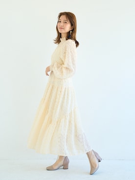 「エクラン」｜ECLINさん（レディース・160cm）の春コーディネート