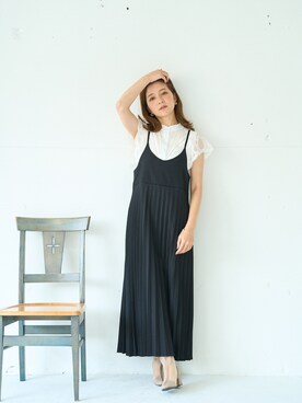 「エクラン」｜ECLINさん（レディース・160cm）の春コーディネート