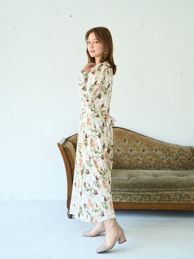「エクラン」｜ECLINさん（レディース・160cm）の春コーディネート