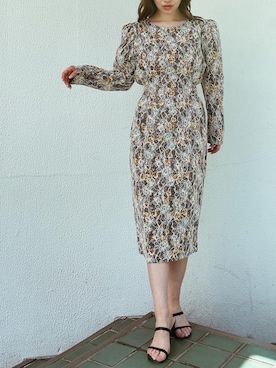 「ECLIN（エクラン）のアイテム」を使った、ECLINさん（レディース・160cm）の夏コーディネート