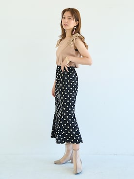 「エクラン」｜ECLINさん（レディース・160cm）の春コーディネート