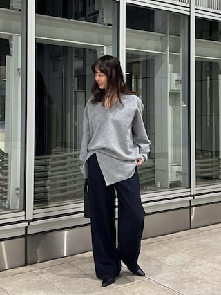 ETRE TOKYO（エトレトウキョウ）の「Wフェイスブラウジングニットプル