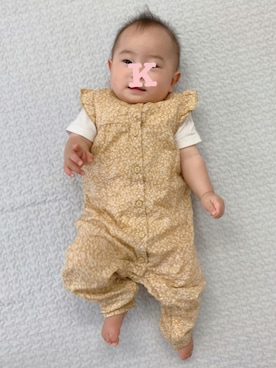 「9ヶ月」｜mameさん（キッズ・70cm）の秋コーディネート