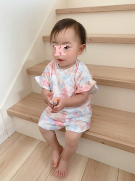 「1歳5ヶ月」｜mameさん（キッズ・80cm）の夏コーディネート