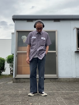 「アイテム（音楽/本・雑誌）」を使った、サブーさん（メンズ・165cm）の秋コーディネート