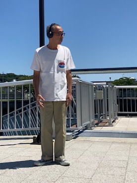 「アイテム（CD）」を使った、サブーさん（メンズ・165cm）の夏コーディネート