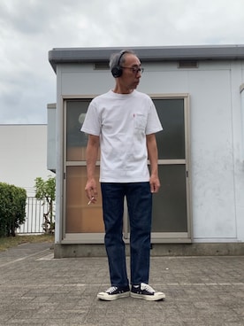 「アイテム（CD）」を使った、サブーさん（メンズ・165cm）の夏コーディネート