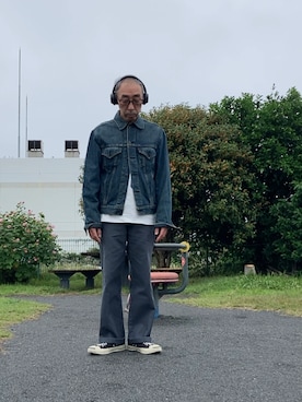 「アイテム（CD）」を使った、サブーさん（メンズ・165cm）の秋コーディネート