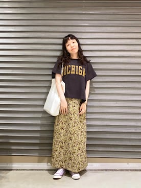 「色遊び」｜yoshikaさん（レディース・155cm）の夏コーディネート