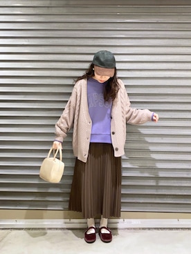 「色遊び」｜yoshikaさん（レディース・155cm）の秋コーディネート