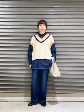 yoshikaさん（レディース・155cm）の秋コーディネート