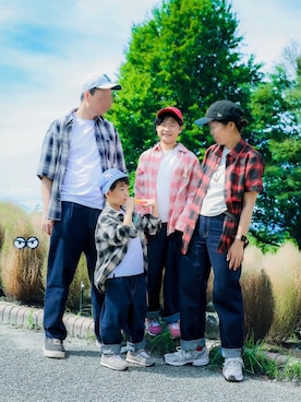 「アイテム（ラッピングキット）」を使った、Kyokoさん（レディース・156cm）の秋コーディネート