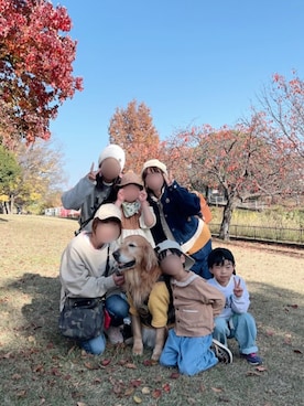 「アイテム（ブローチ/コサージュ）」を使った、Kyokoさん（レディース・156cm）の冬コーディネート